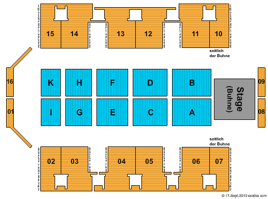 Leipzig Arena Map